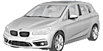 BMW F45 P028E Fault Code